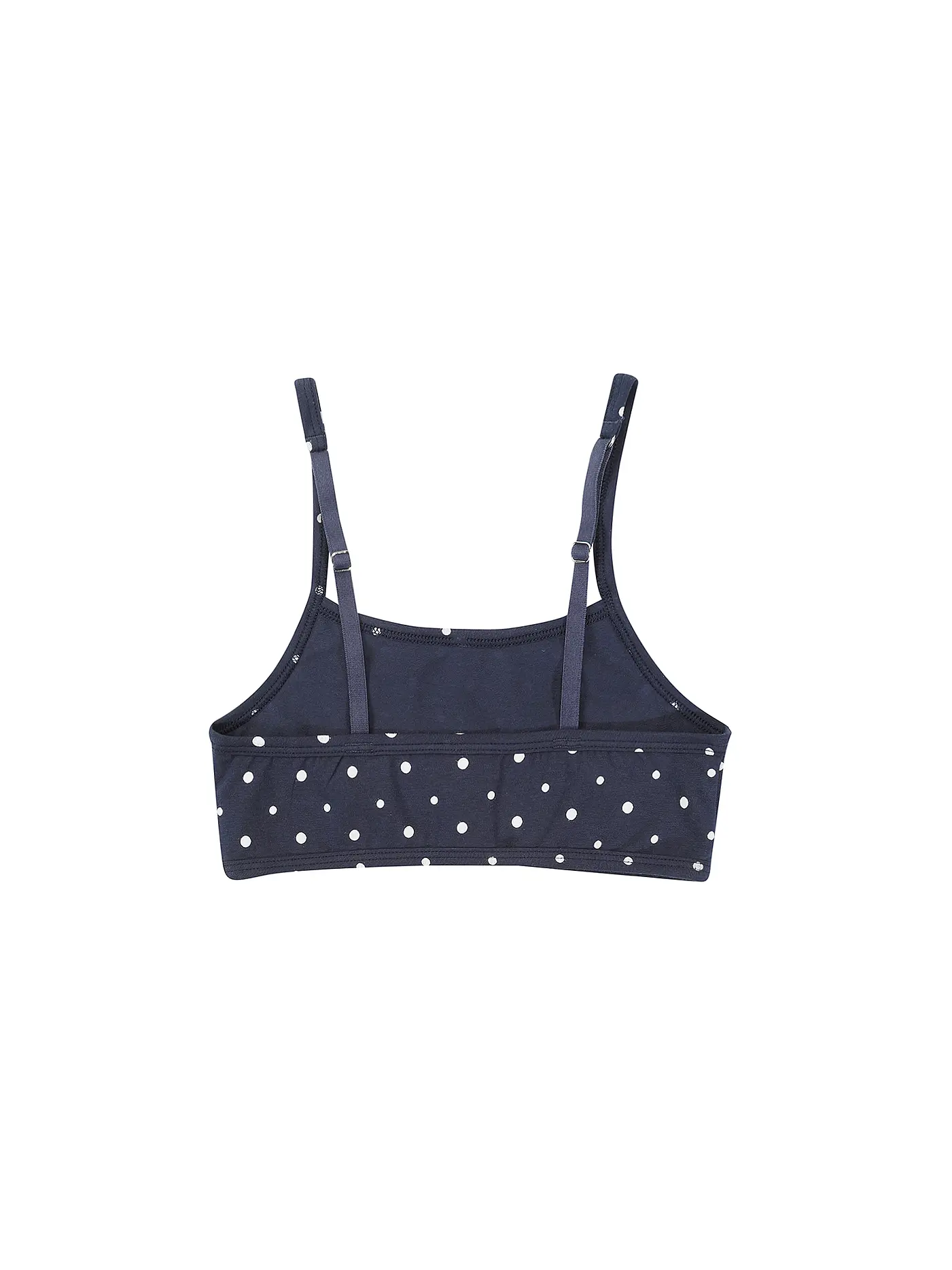 SANETTA | Mädchen Bustier 2er Pkg Tupfen/uni | 